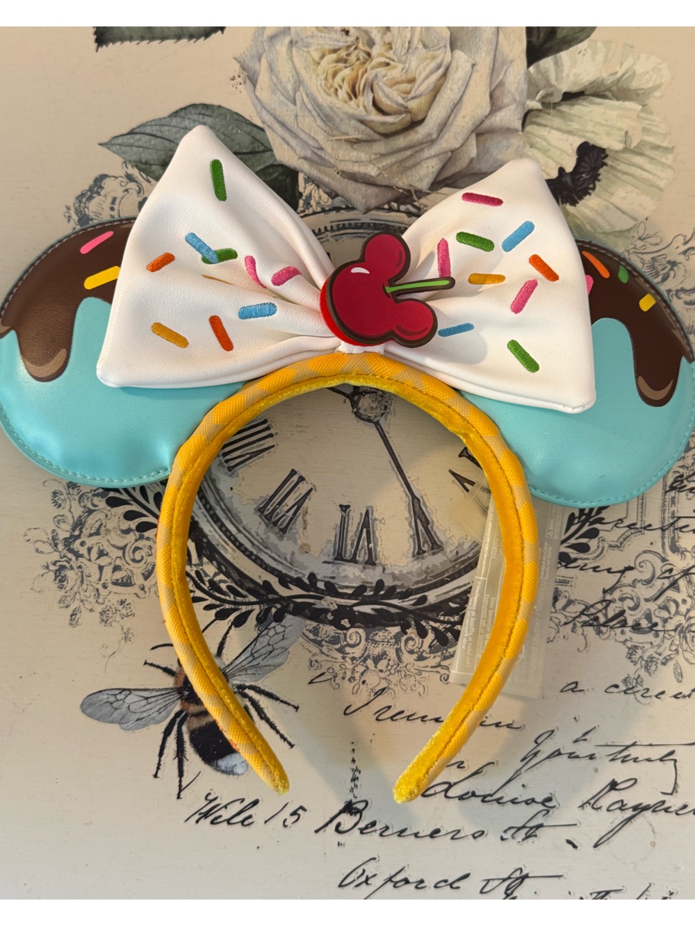 Loungefly | Disney Sweet Treats Minnie Ears Headband | NWOT - Picture 3 of 7